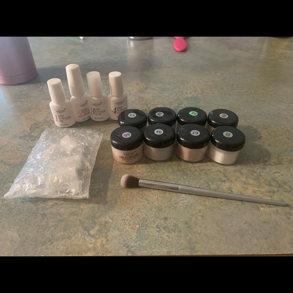 Azure Dip Powder Nail Kit